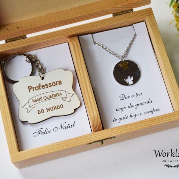 Caixa em Madeira Professora