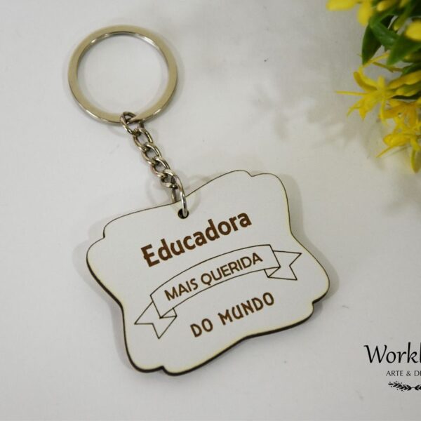 Porta-chaves Educadora