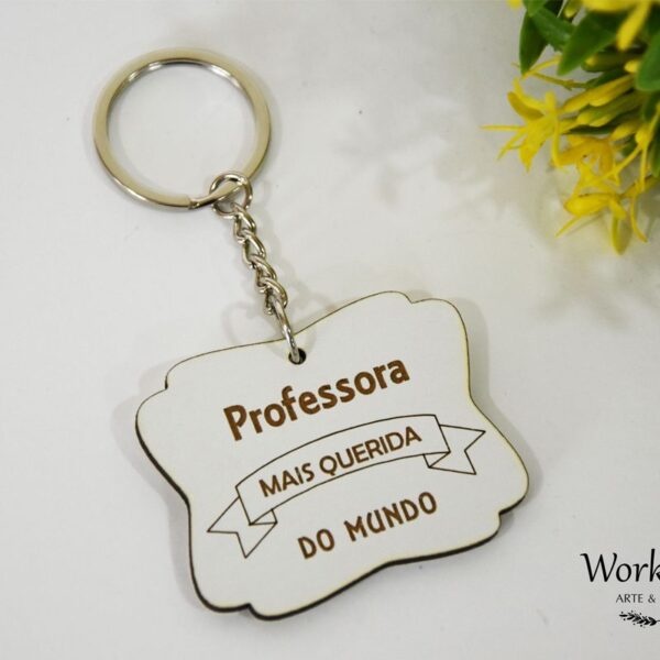 Porta-chaves Professora