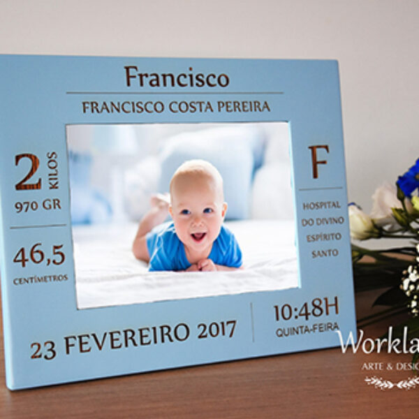 Moldura Nascimento Colorida