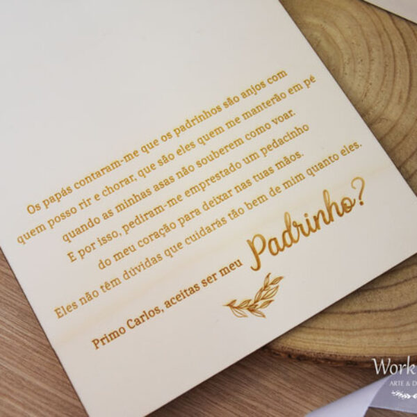 Convite Quadro Padrinhos