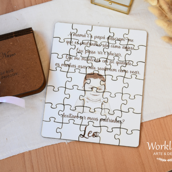 Caixa com Puzzle