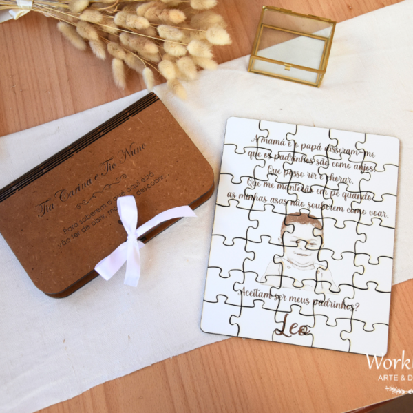 Caixa com Puzzle