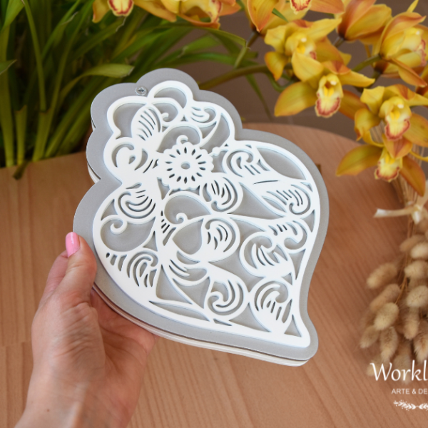 Porta Alianças Coração de Viana 2